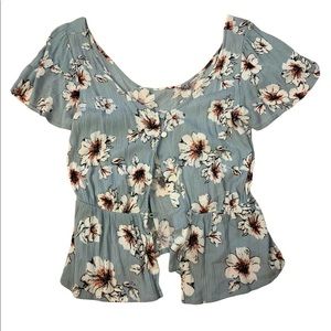 One Clothing Los Angeles Floral Top
